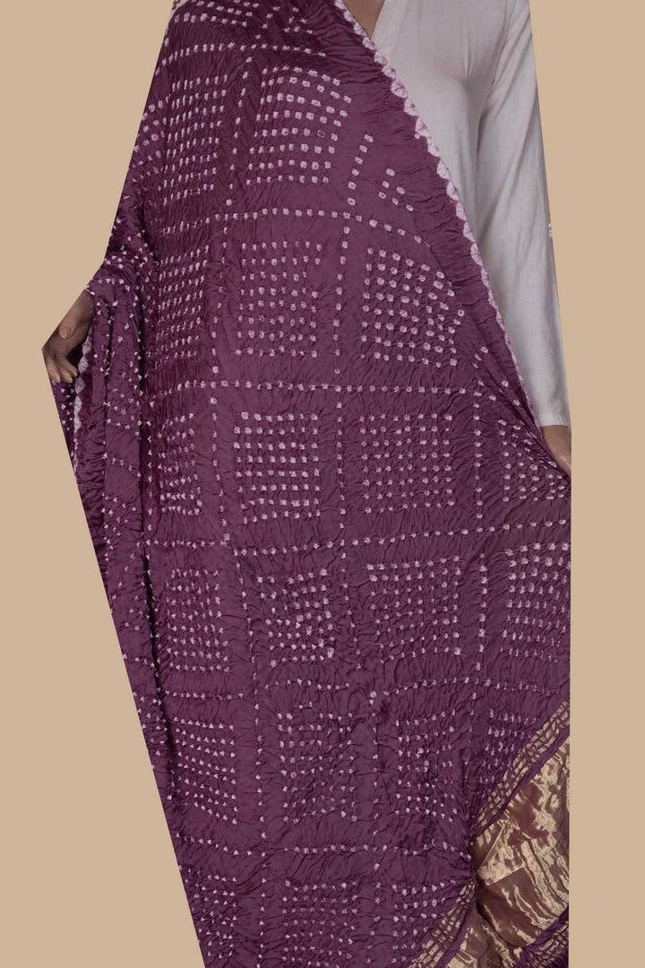 Bandhani Dupatta - Matkatus