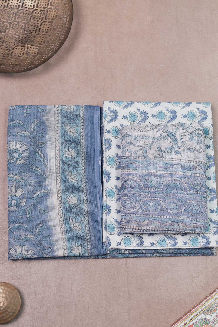 Block Printed Cotton Suits - Matkatus 