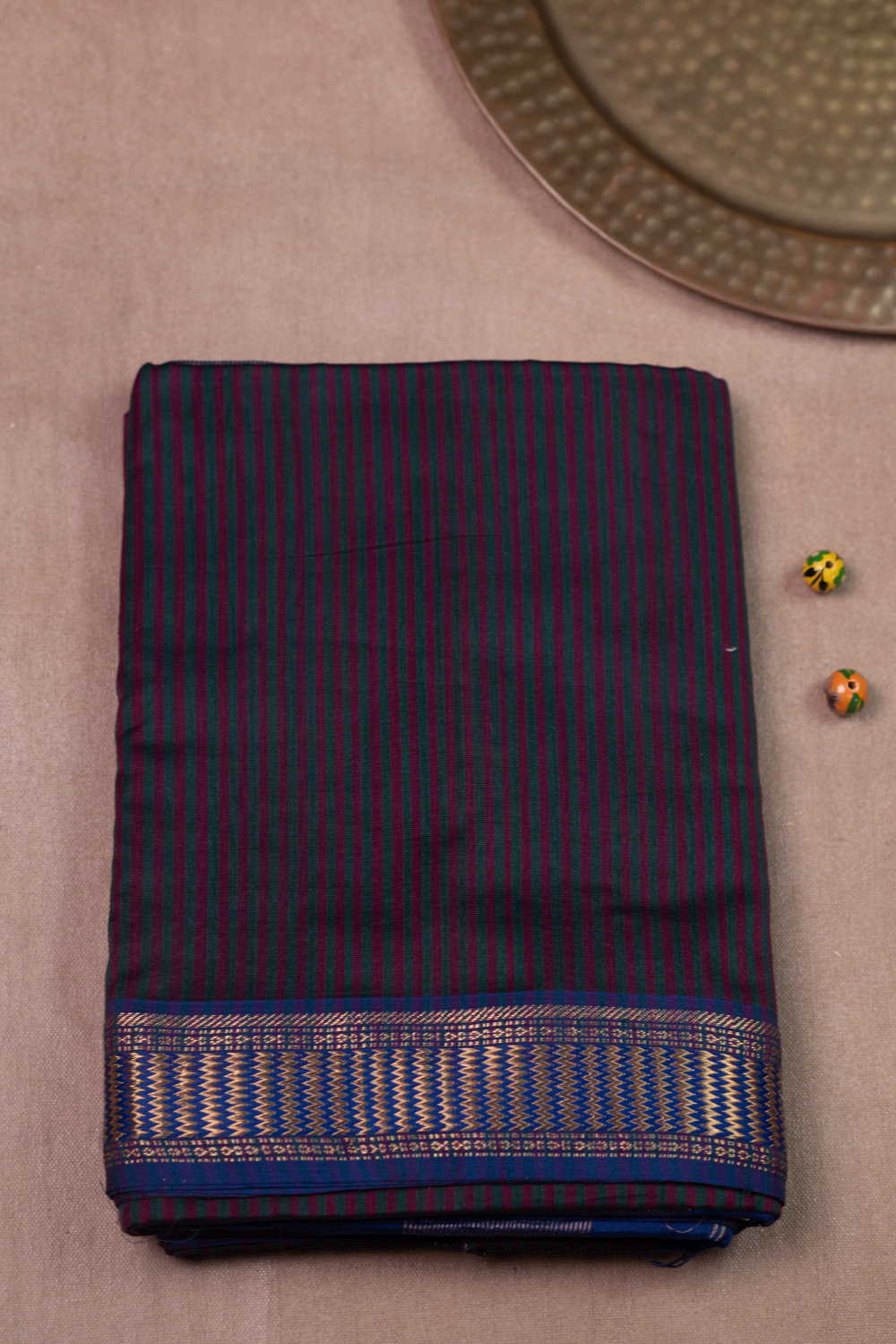 Maheshwari Silk Cotton Saree - Matkatus 