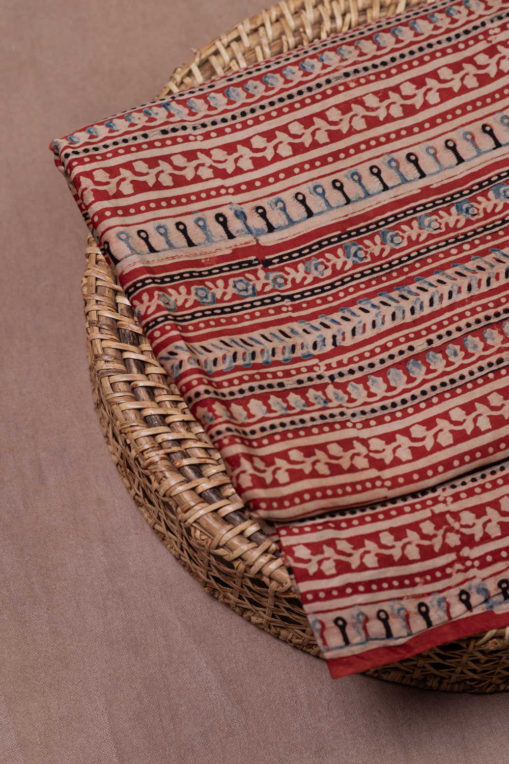 Ajrak Modal Silk Fabric - Matkatus 
