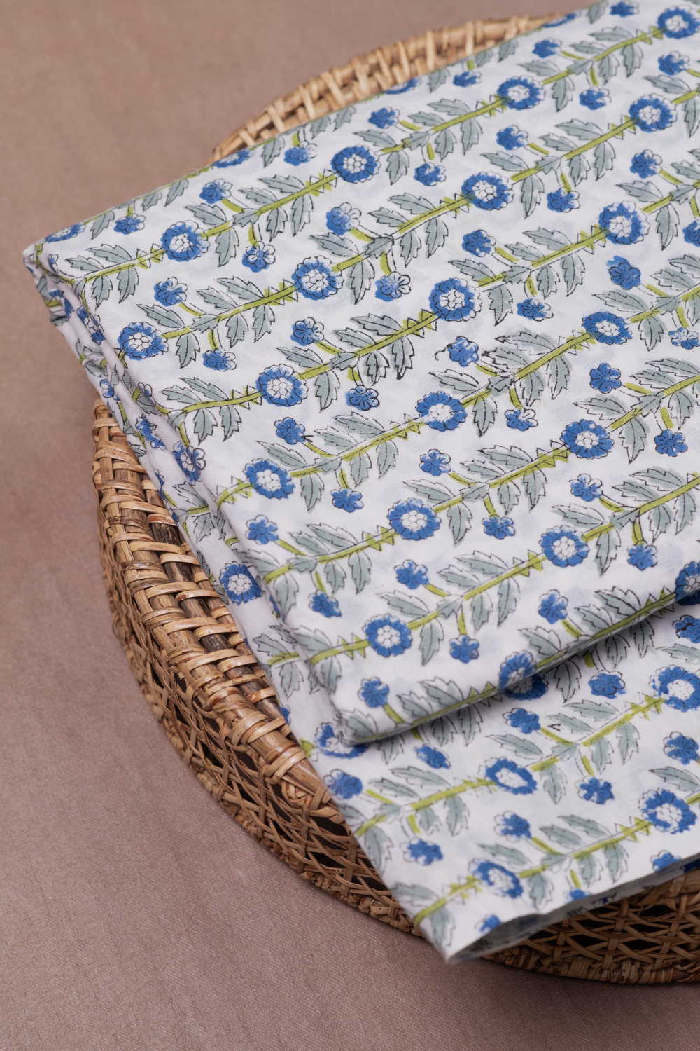 Block printed fabrics - Matkatus 