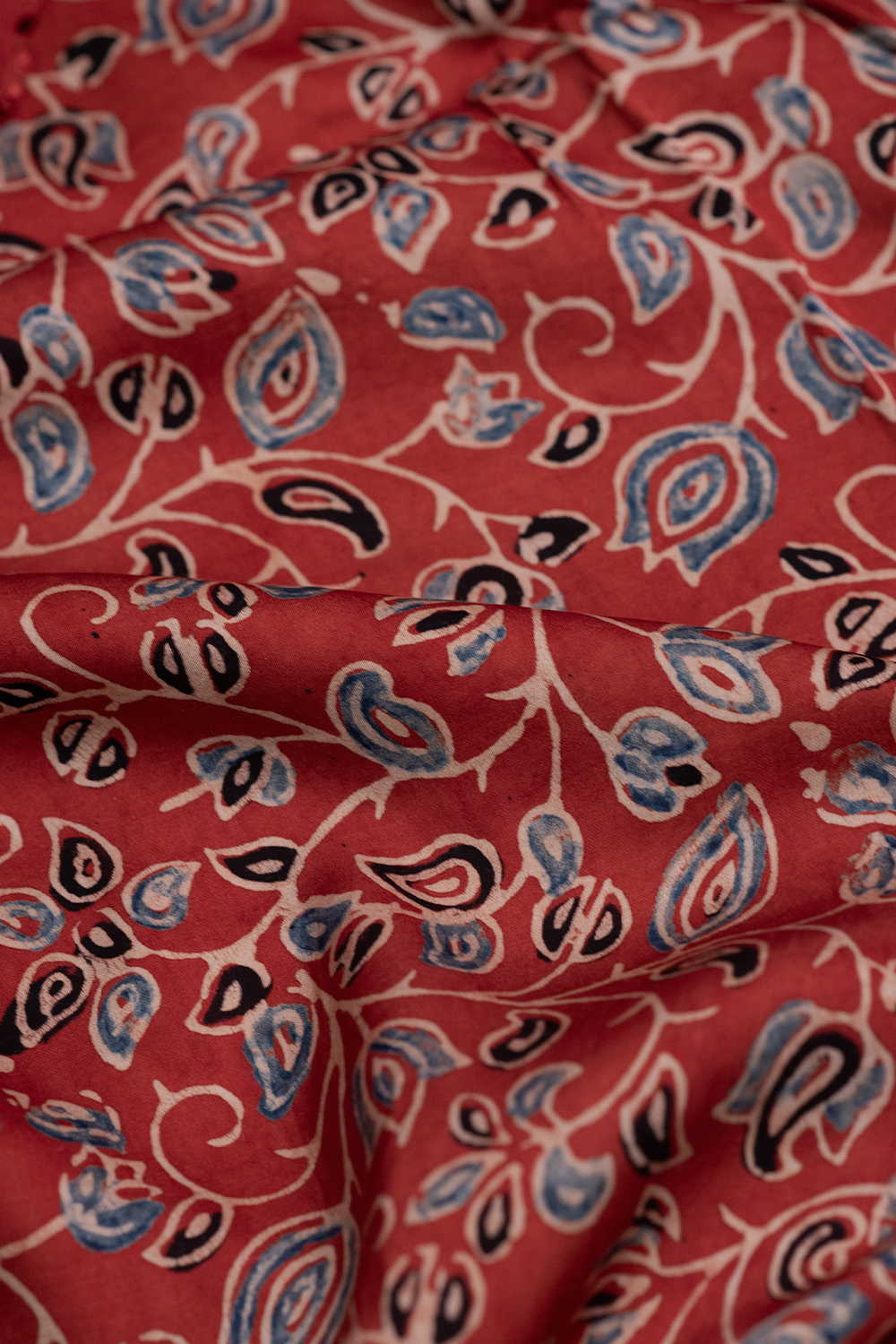 Ajrak Modal Silk Fabric - Matkatus 