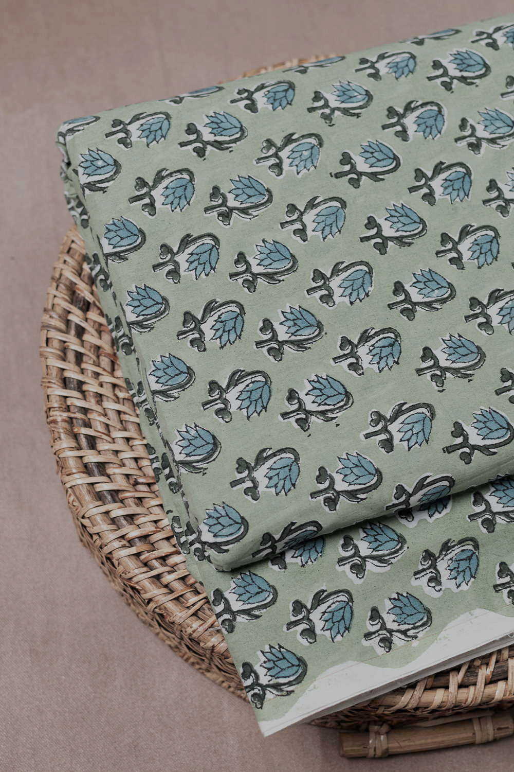 Block Printed Fabric-Matkatus 