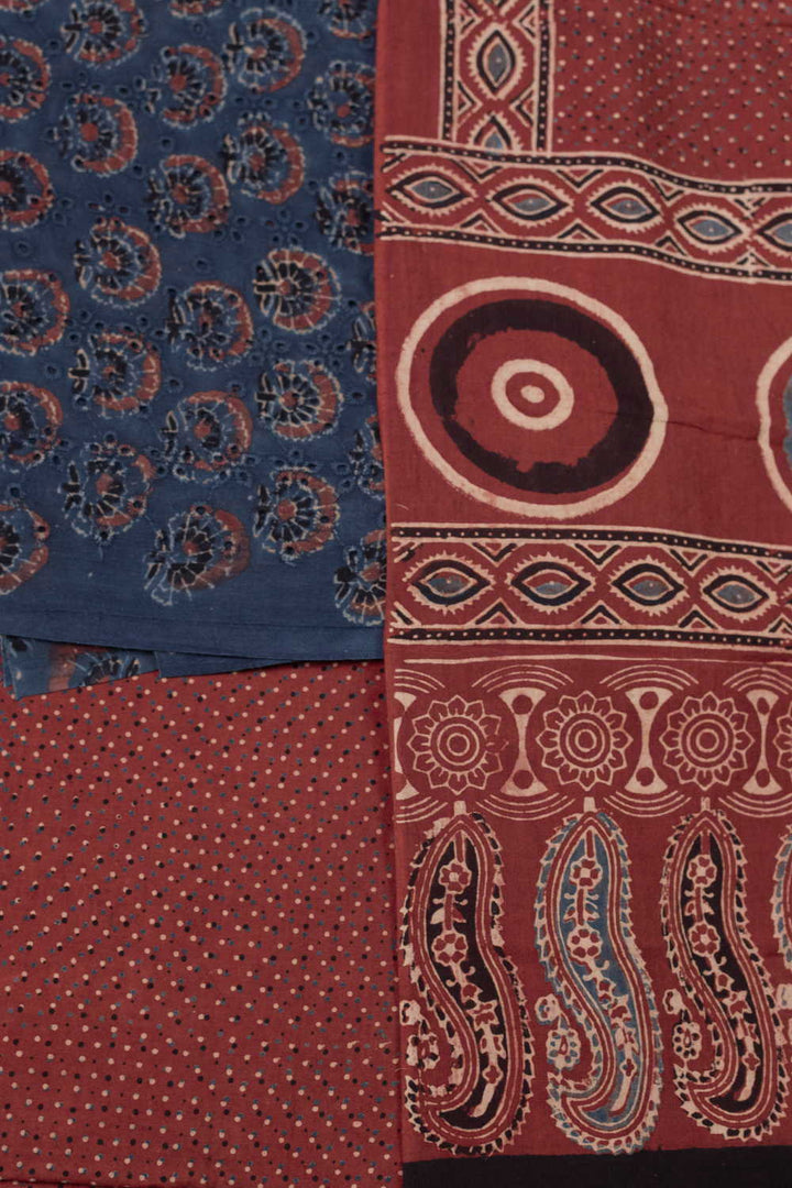 Block Printed Cotton Suits - Matkatus 