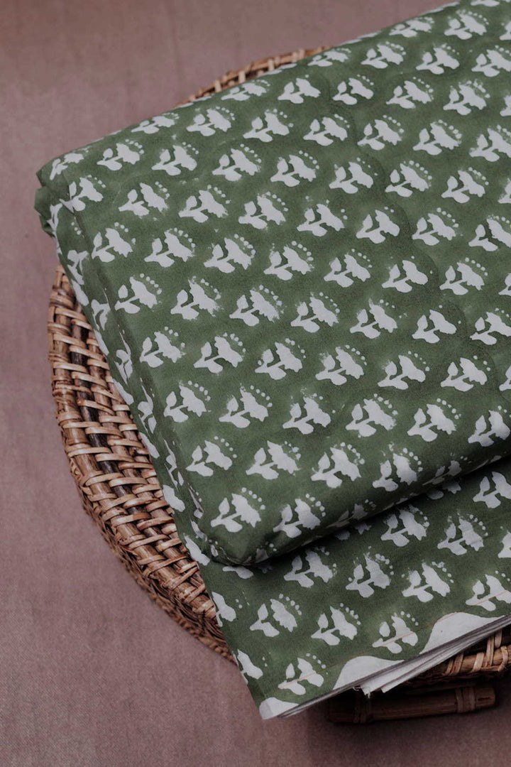 Block Printed Fabric-Matkatus 