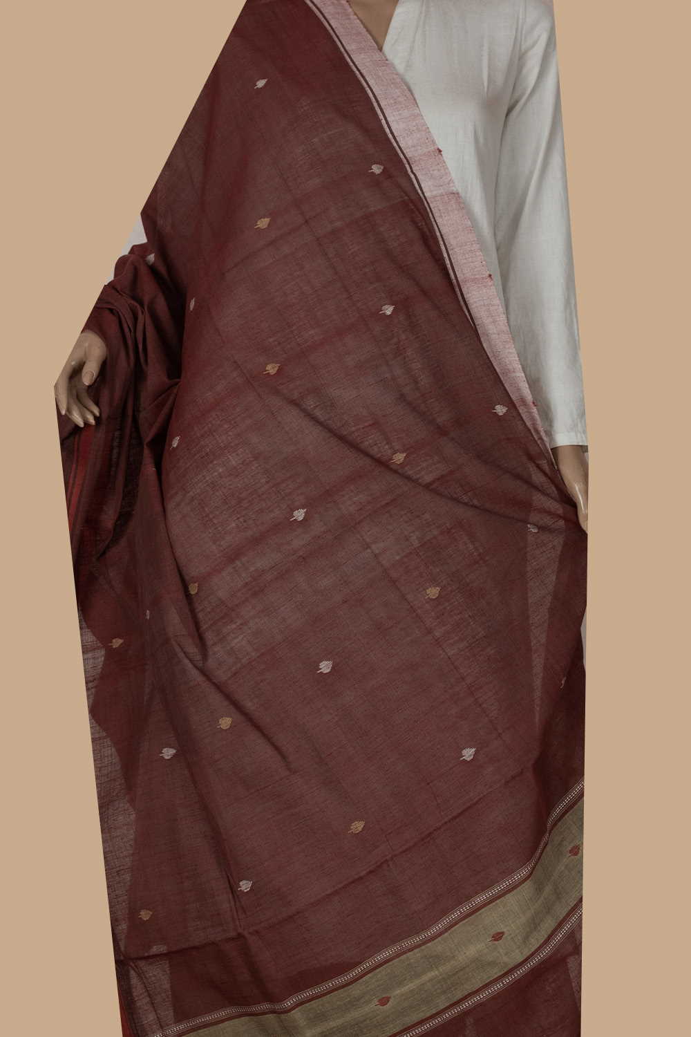 Handspun Dupatta-Matkatus 