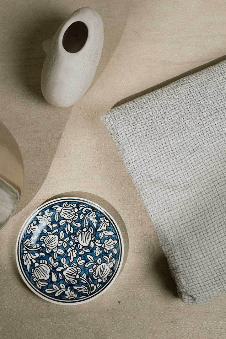 Black Checks Kala Cotton Fabric