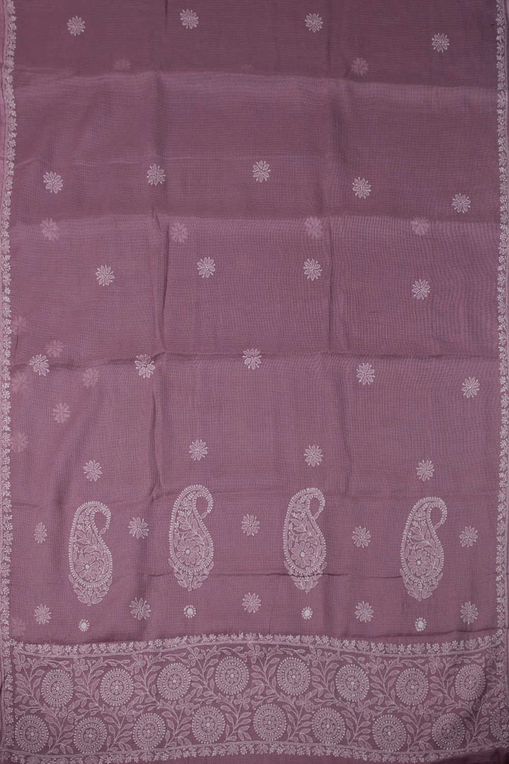 Embroidered Chikankari Sarees - Matkatus 