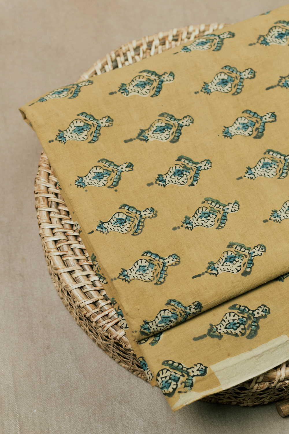 Ajrak Print Fabrics - Matkatus