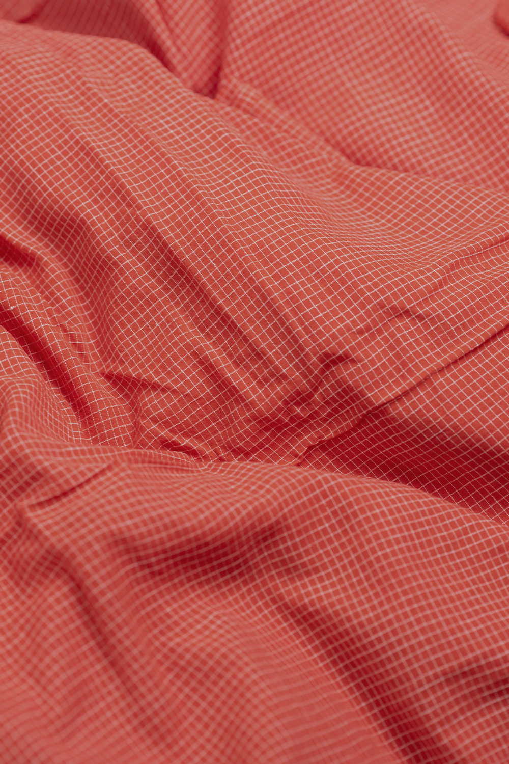 Checks Pattern Handwoven Cotton Fabric