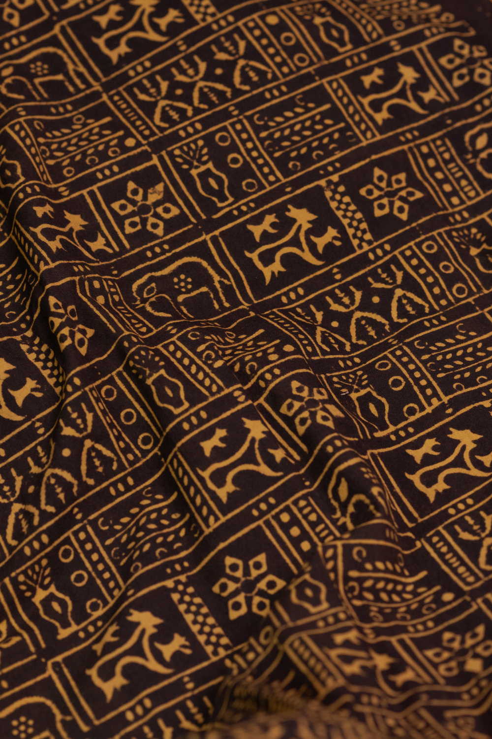 Block Printed Fabric - Matkatus 