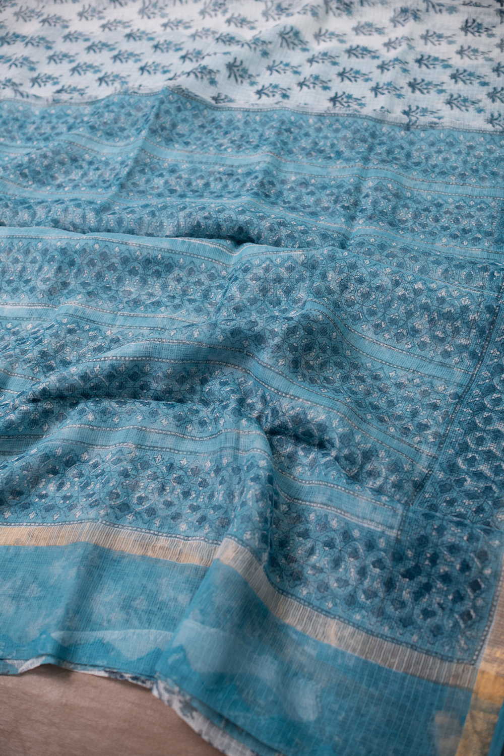 Block Printed Sarees - Matkatus 
