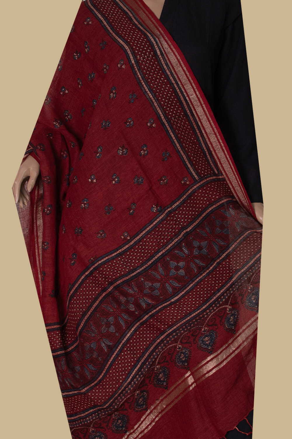Ajrak Dupatta - Matkatus 