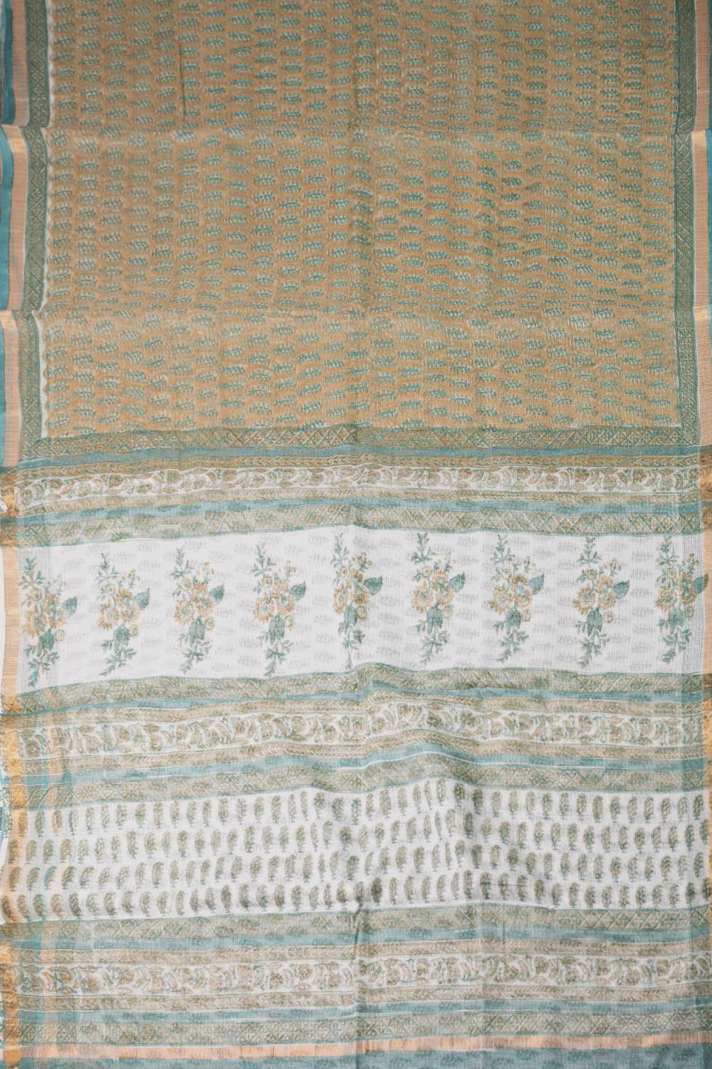 Block Printed Sarees - Matkatus 