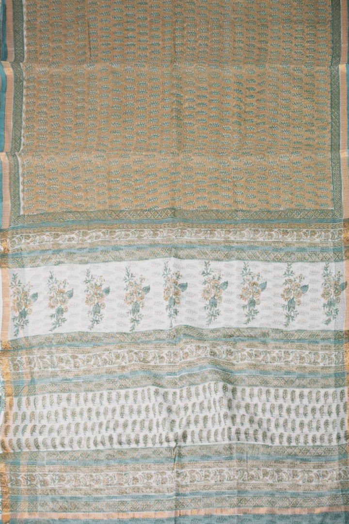 Block Printed Sarees - Matkatus 