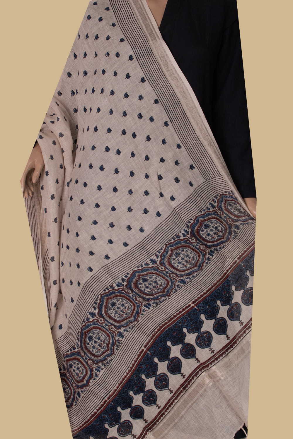 Ajrak Dupatta - Matkatus 