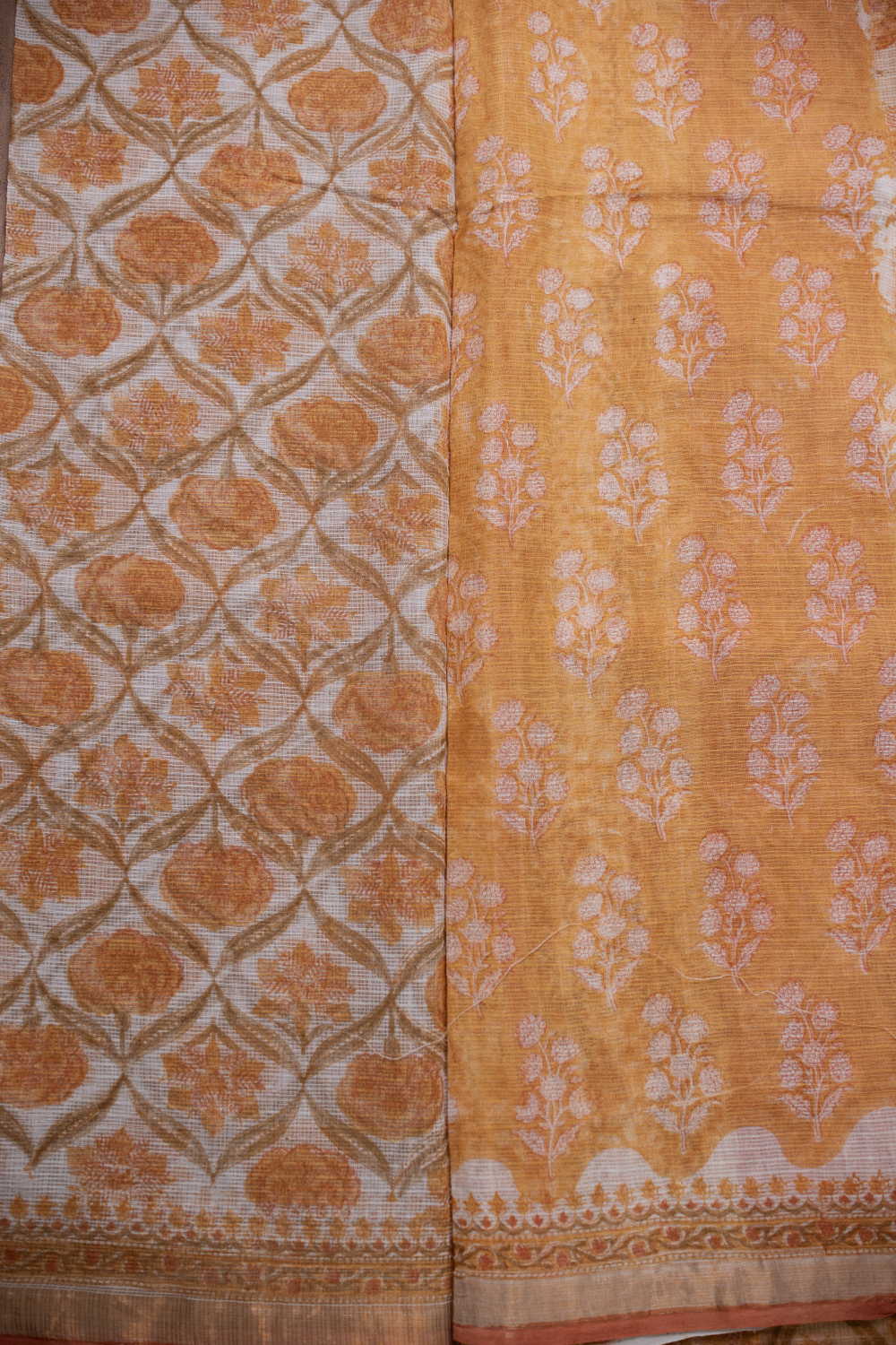 Block Printed Sarees - Matkatus 