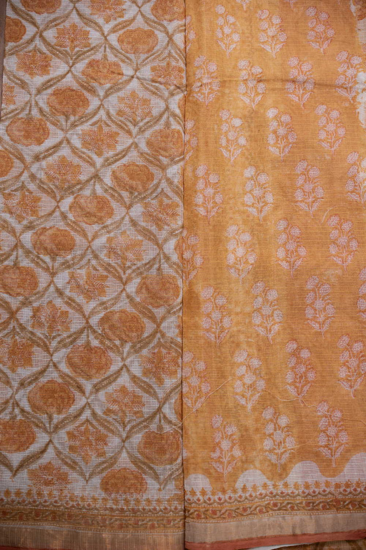 Block Printed Sarees - Matkatus 