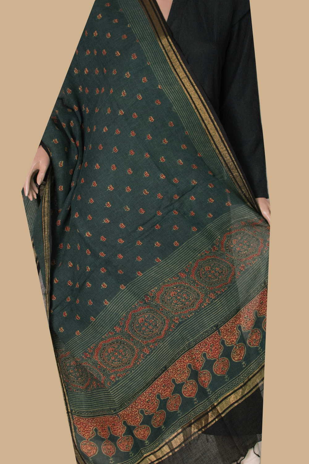 Ajrak Dupatta - Matkatus 
