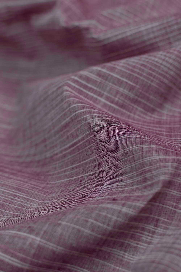 Light Pink Handwoven Cotton Fabric