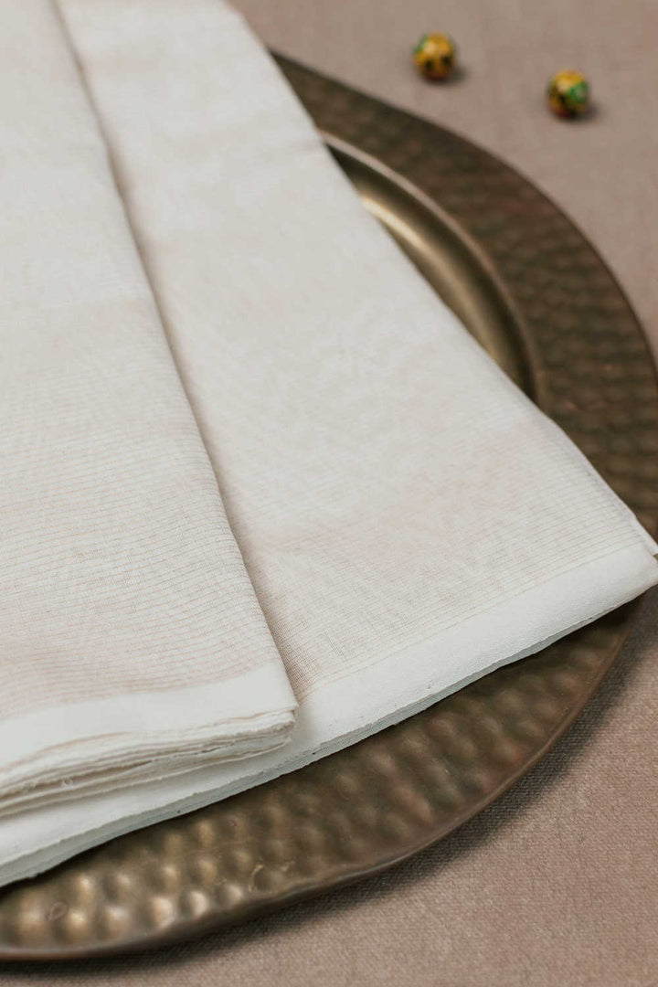 Chanderi Silk Cotton Fabric - Matkatus