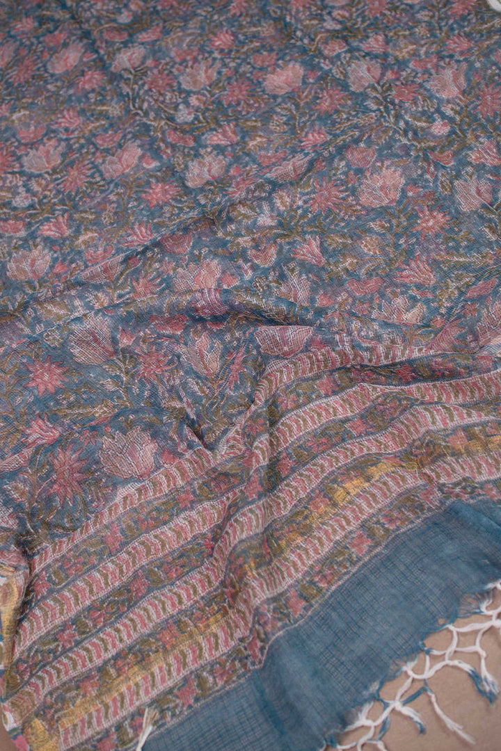 Block Printed Dupattas - Matkatus 