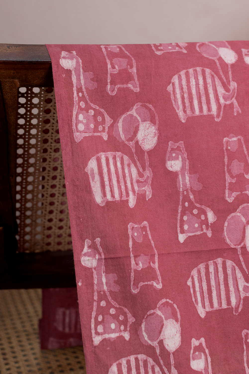 Jungle Parade Dabu Cotton Fabric - 0.75m
