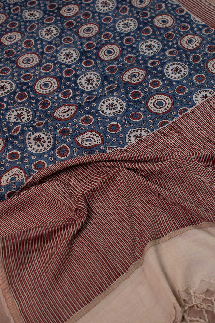 Block Printed Dupatta - Matkatus