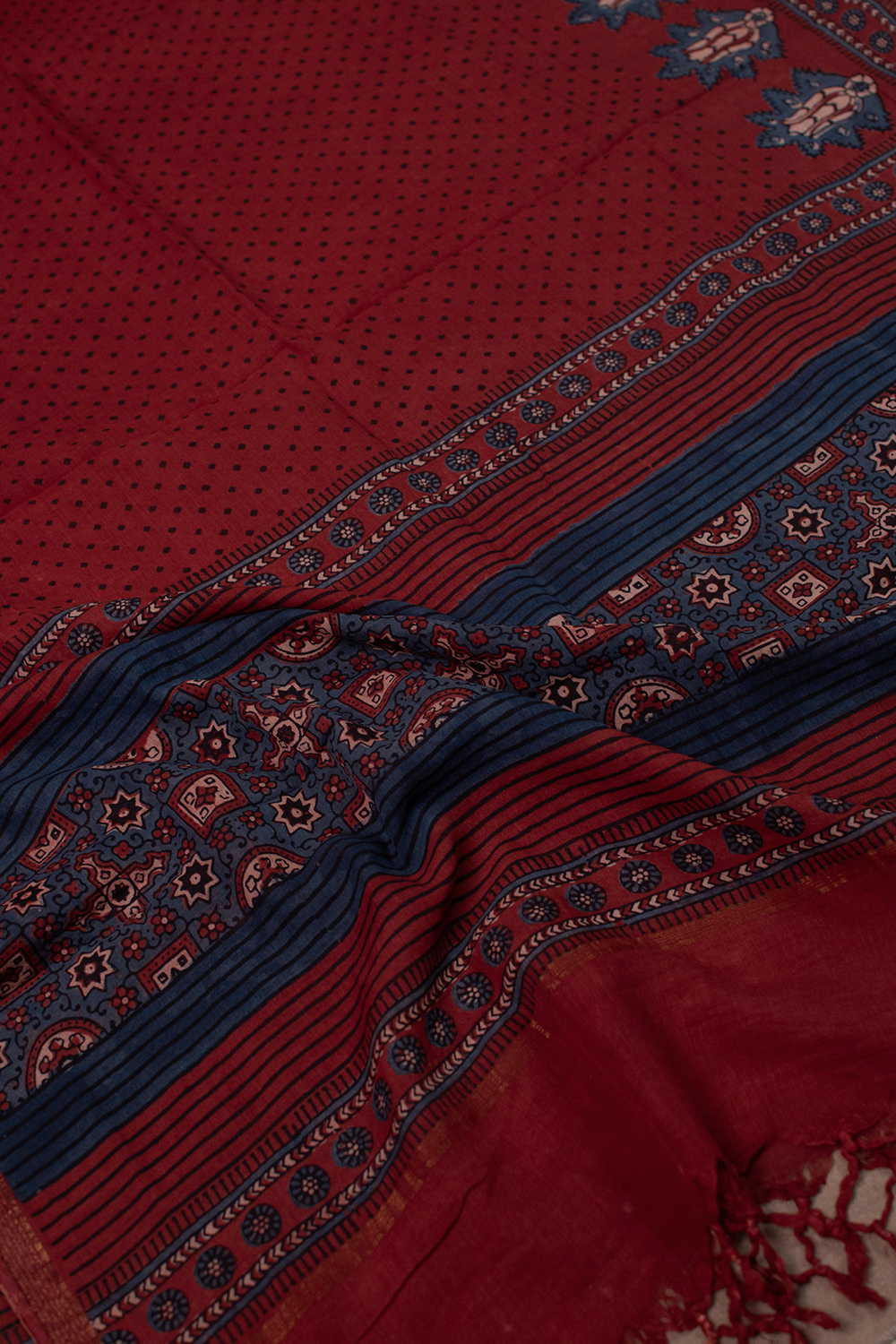Block Printed Dupatta - Matkatus