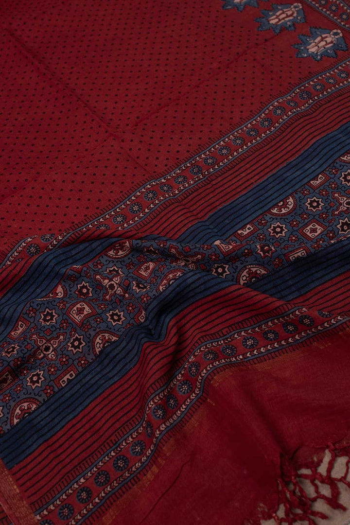 Block Printed Dupatta - Matkatus