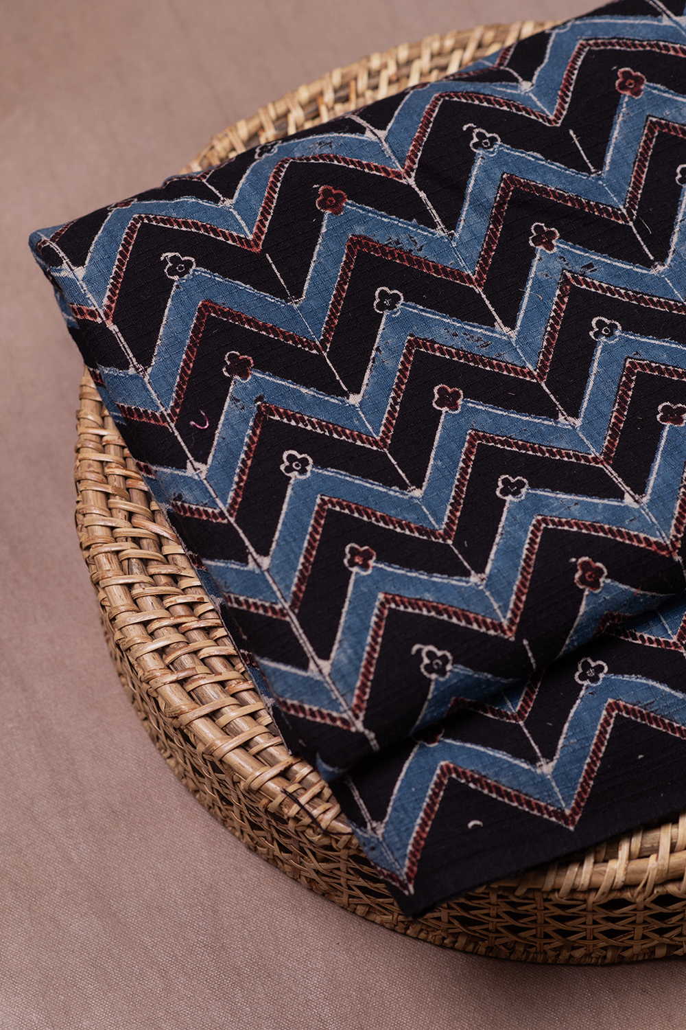 Ajrak Cotton Fabric - Matkatus 
