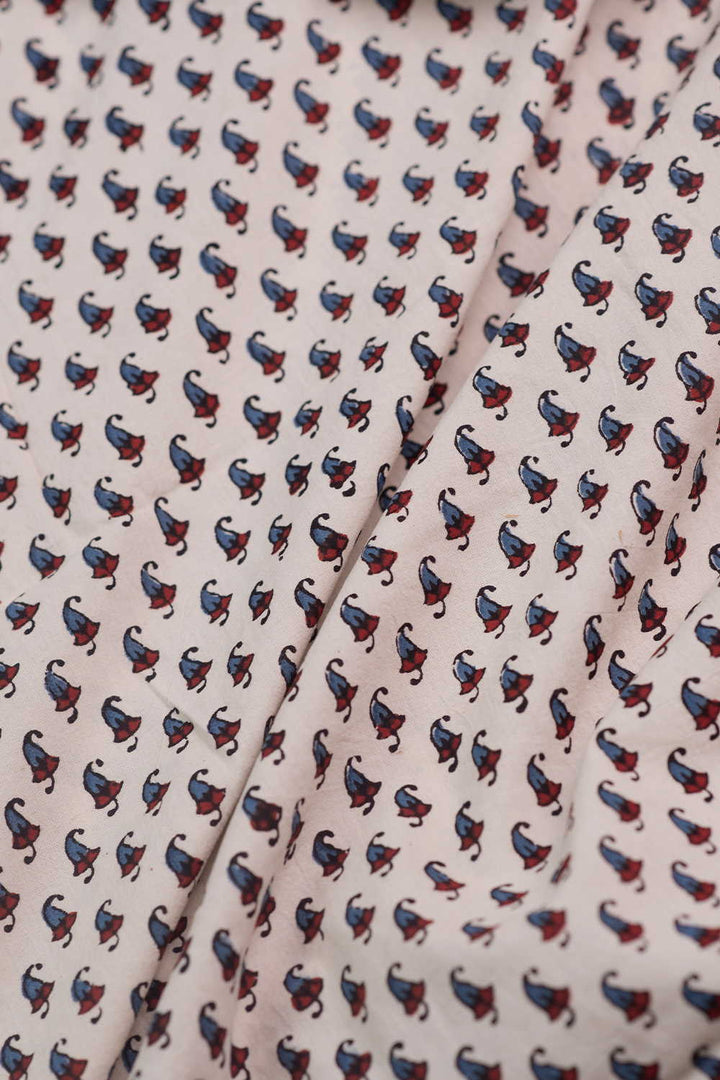 Block Printed Fabric - Matkatus 