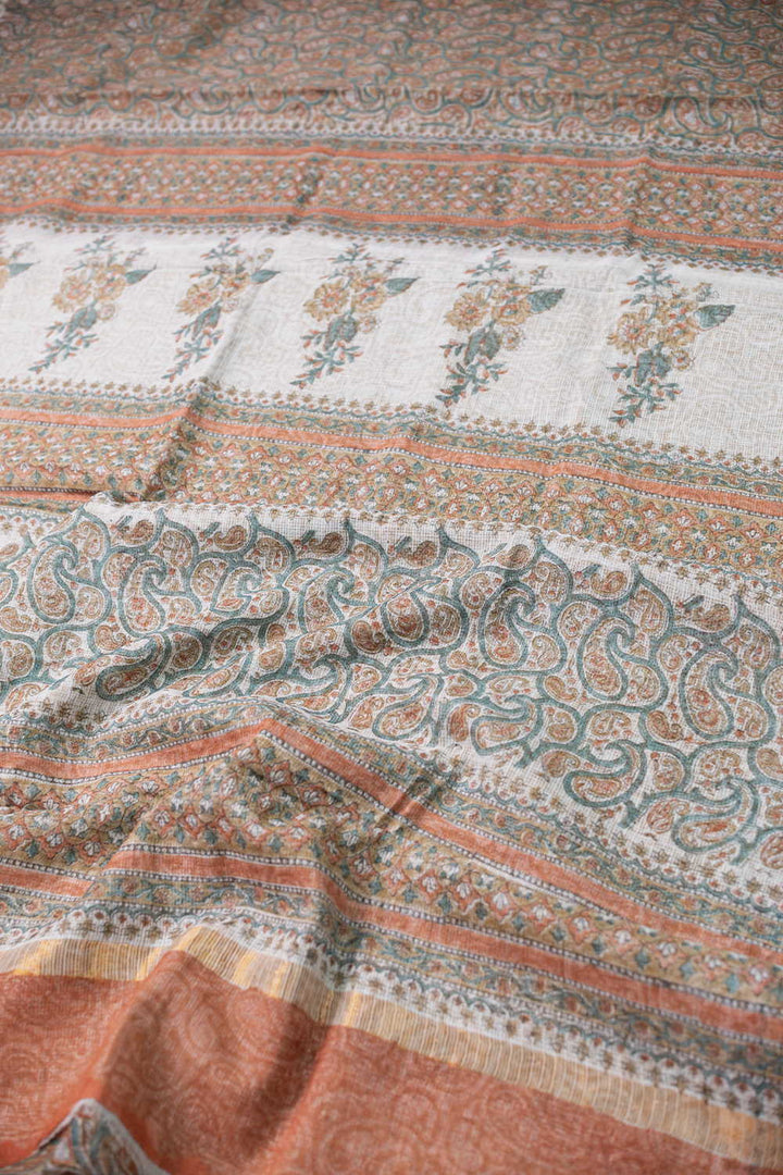 Block Printed Sarees - Matkatus 