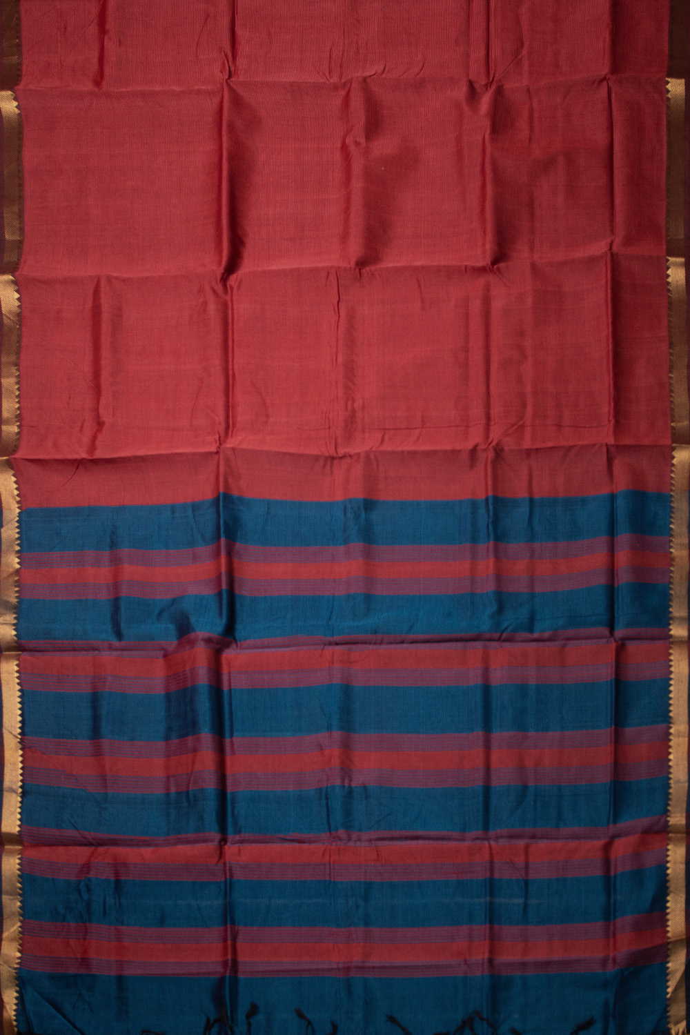 Mangalagiri Silk Cotton Saree - Matkatus 