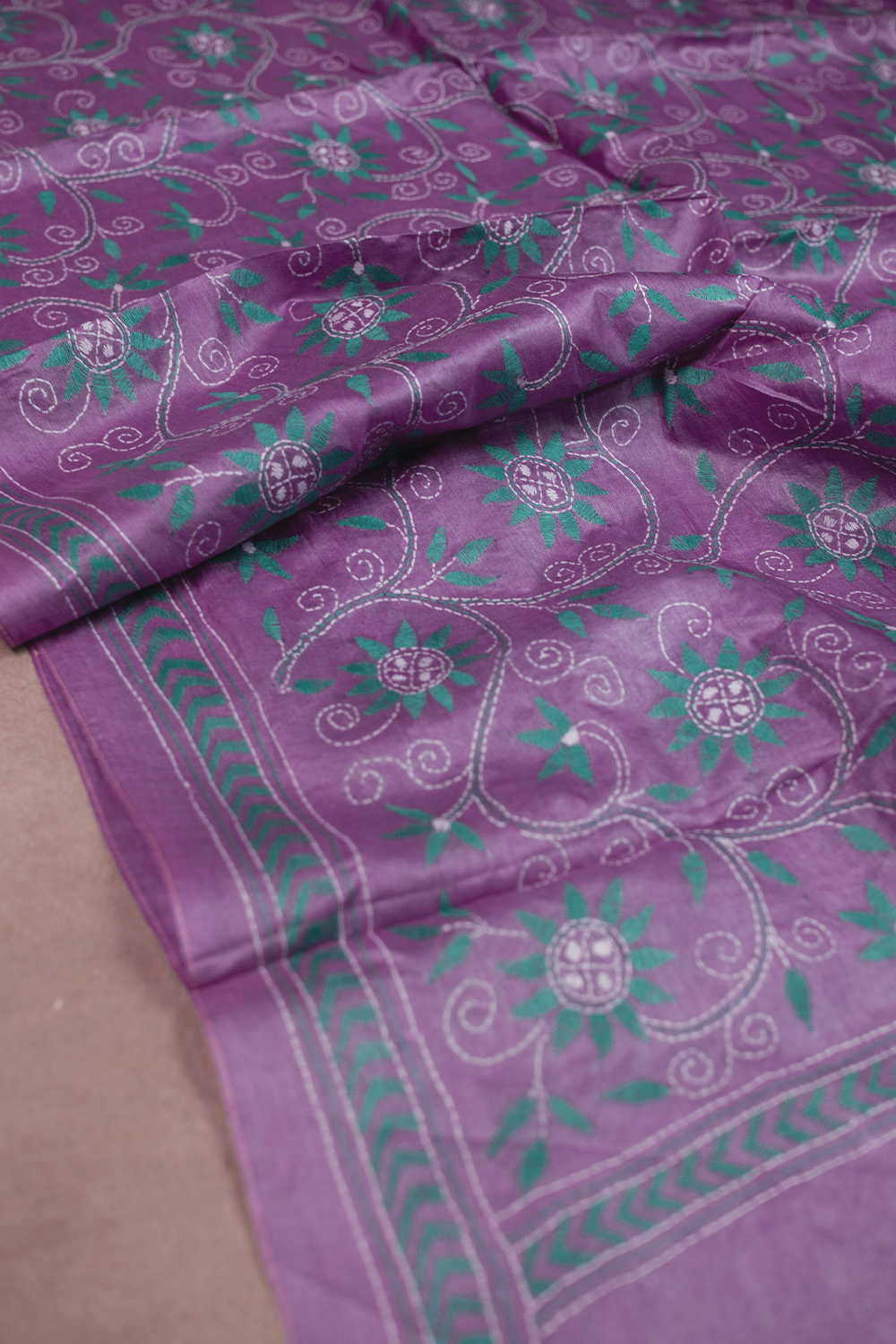 Tussar Silk Dupatta - Matkatus 
