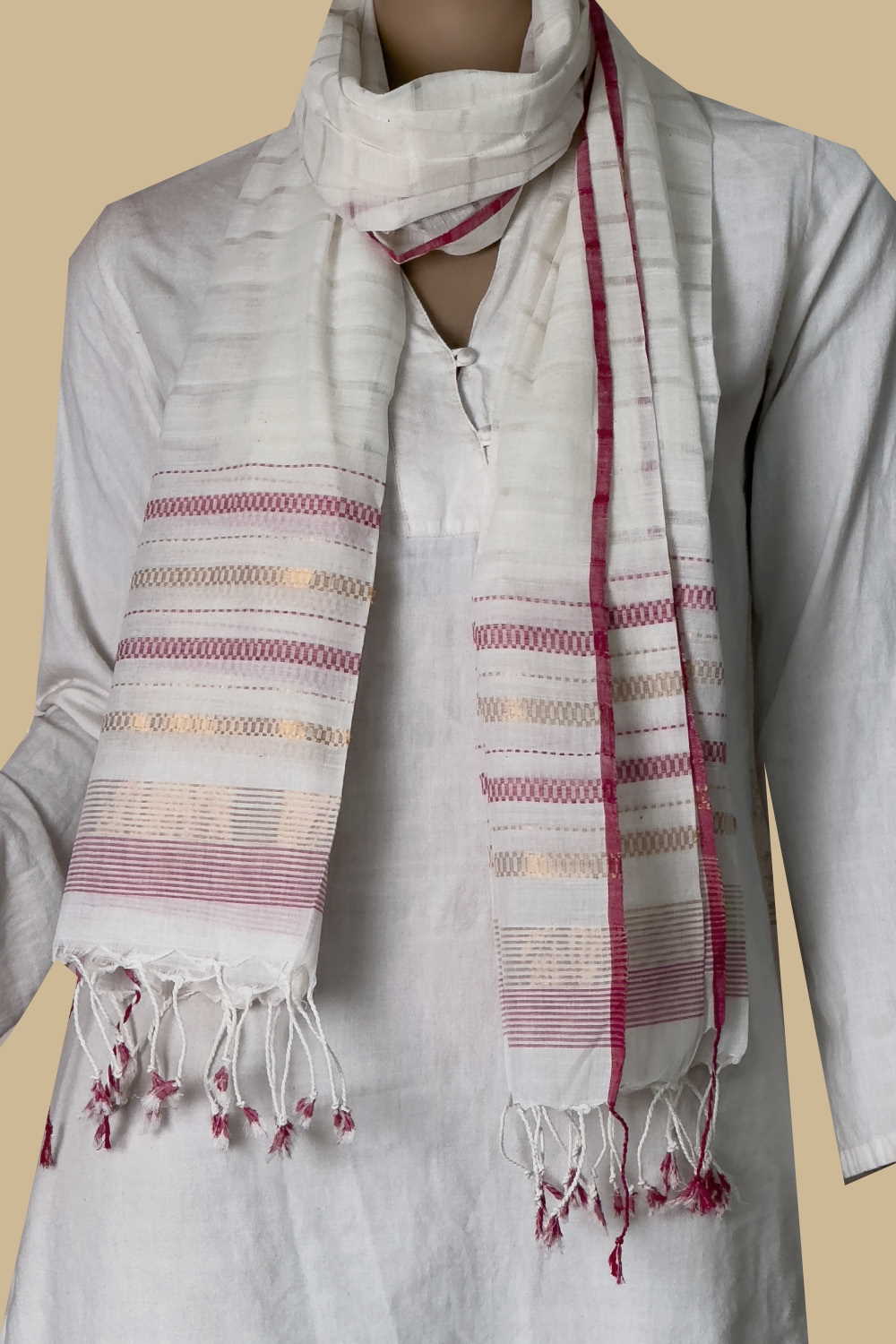 ストール+パシュミナ matta kata print stole Medium 50x180 CL matta tikka print stole Medium 50x180 Guava | eBay