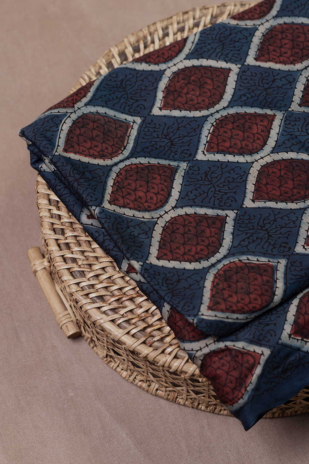 Ajrak Print Fabric - Matkatus 