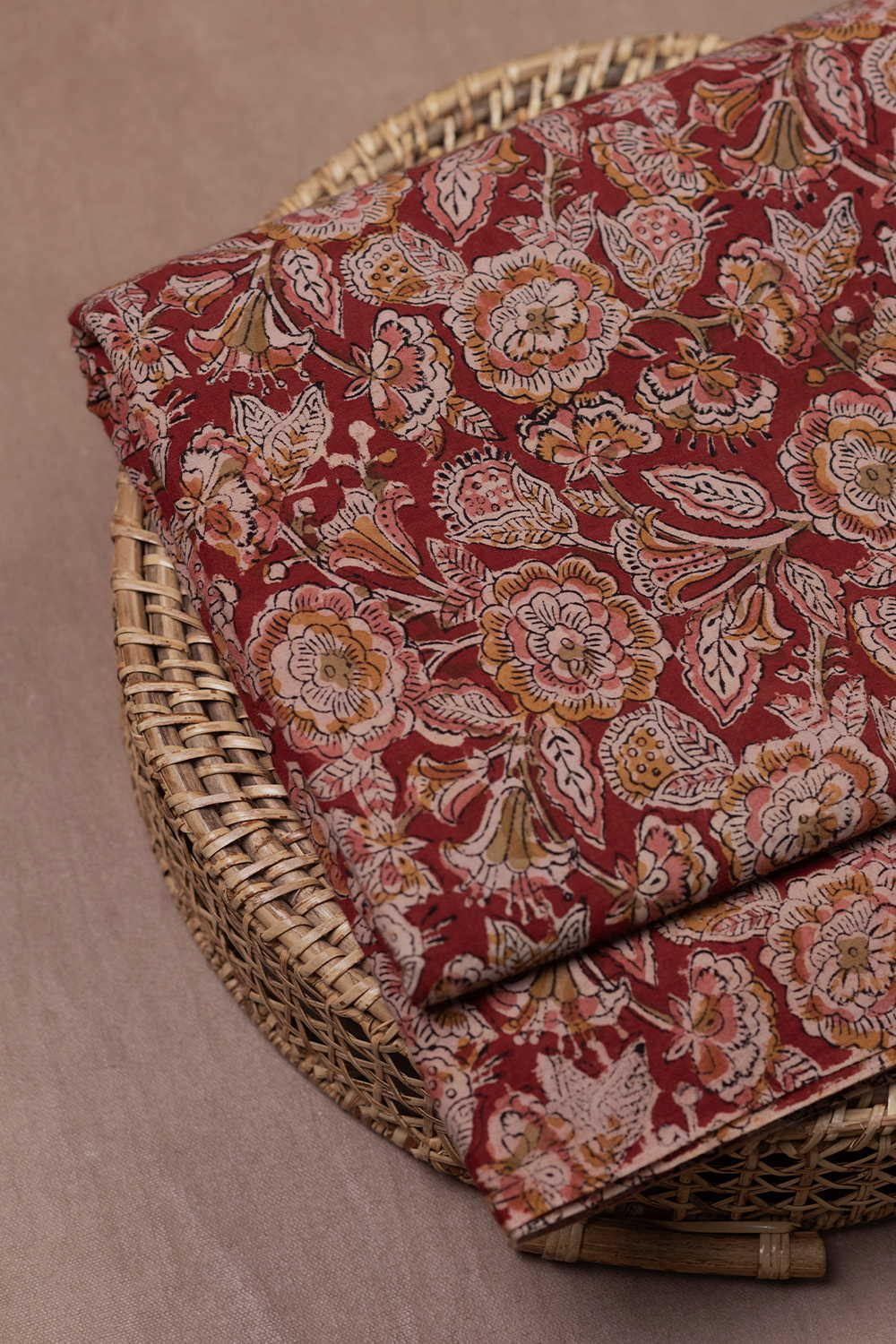 Printed Kalamkari Fabric - Matkatus 