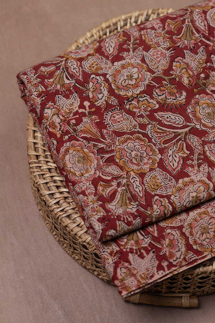 Printed Kalamkari Fabric - Matkatus 