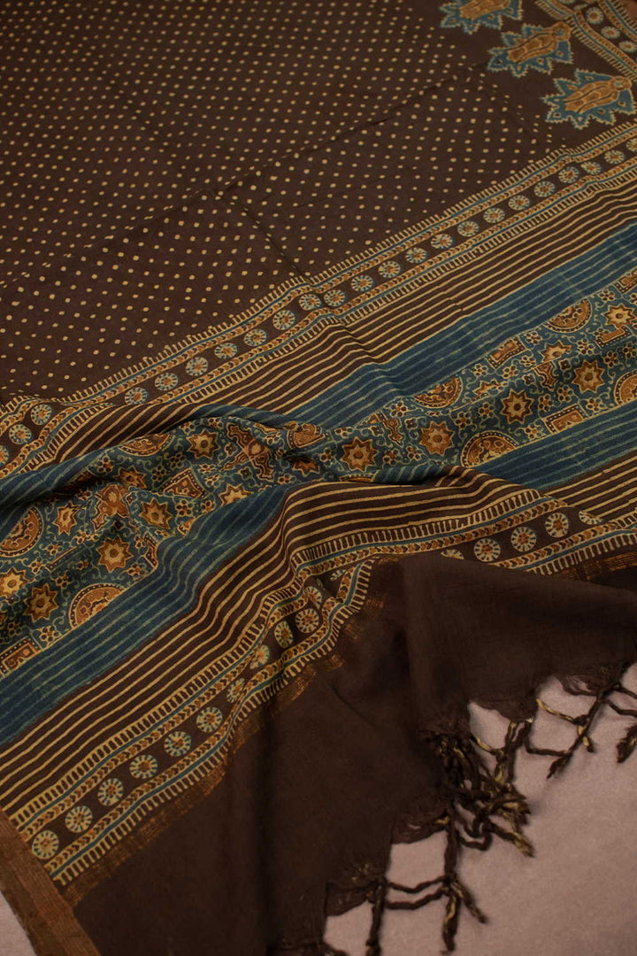 Block Printed Dupatta - Matkatus