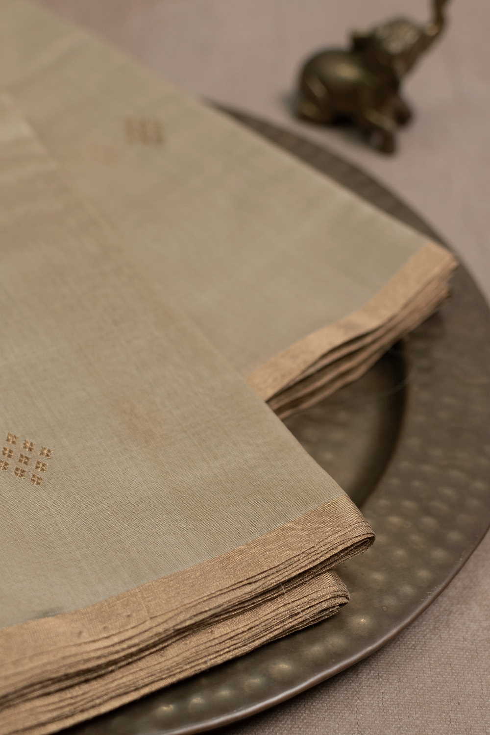 Chanderi Silk Cotton Fabric - Matkatus