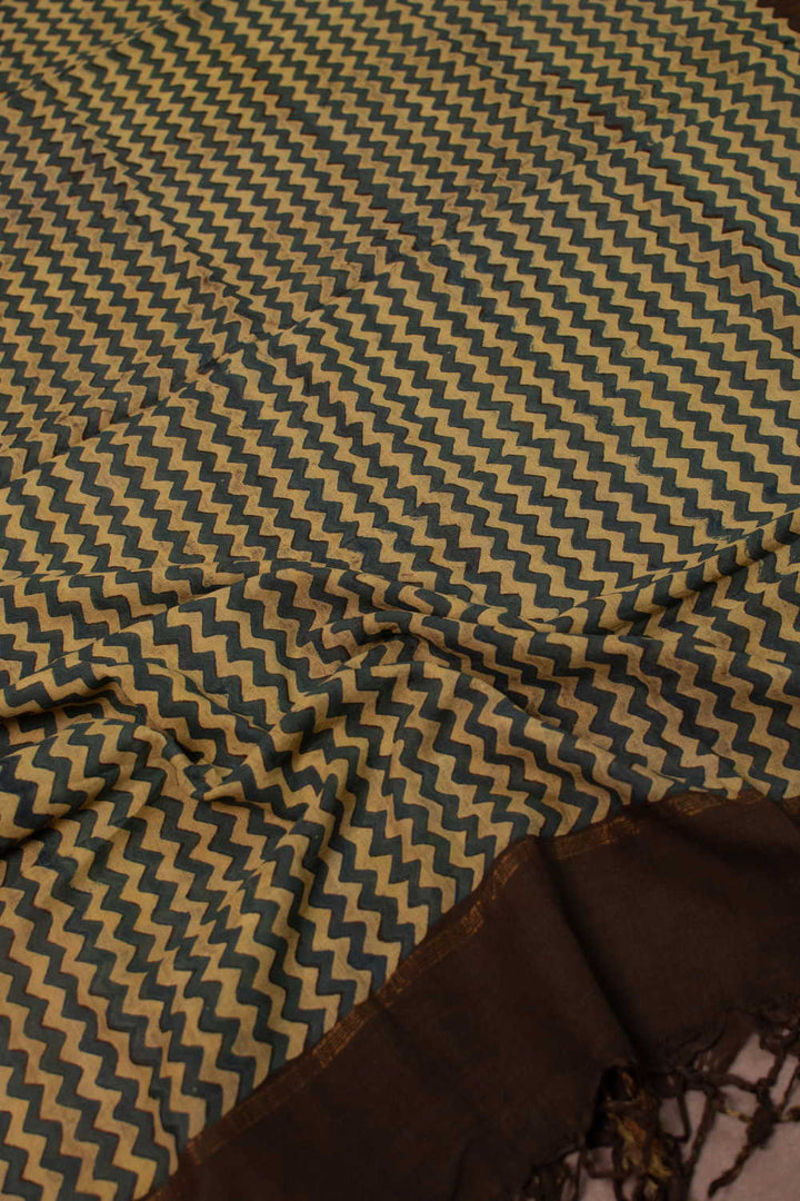 Block Printed Dupatta - Matkatus