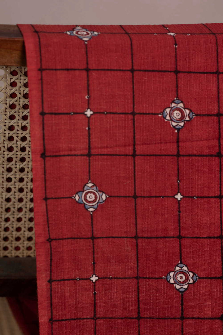 Ajrak Cotton Fabric - Matkatus 