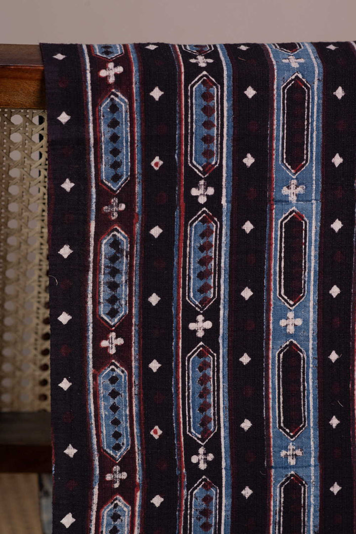 Ajrak Cotton Fabric - Matkatus 