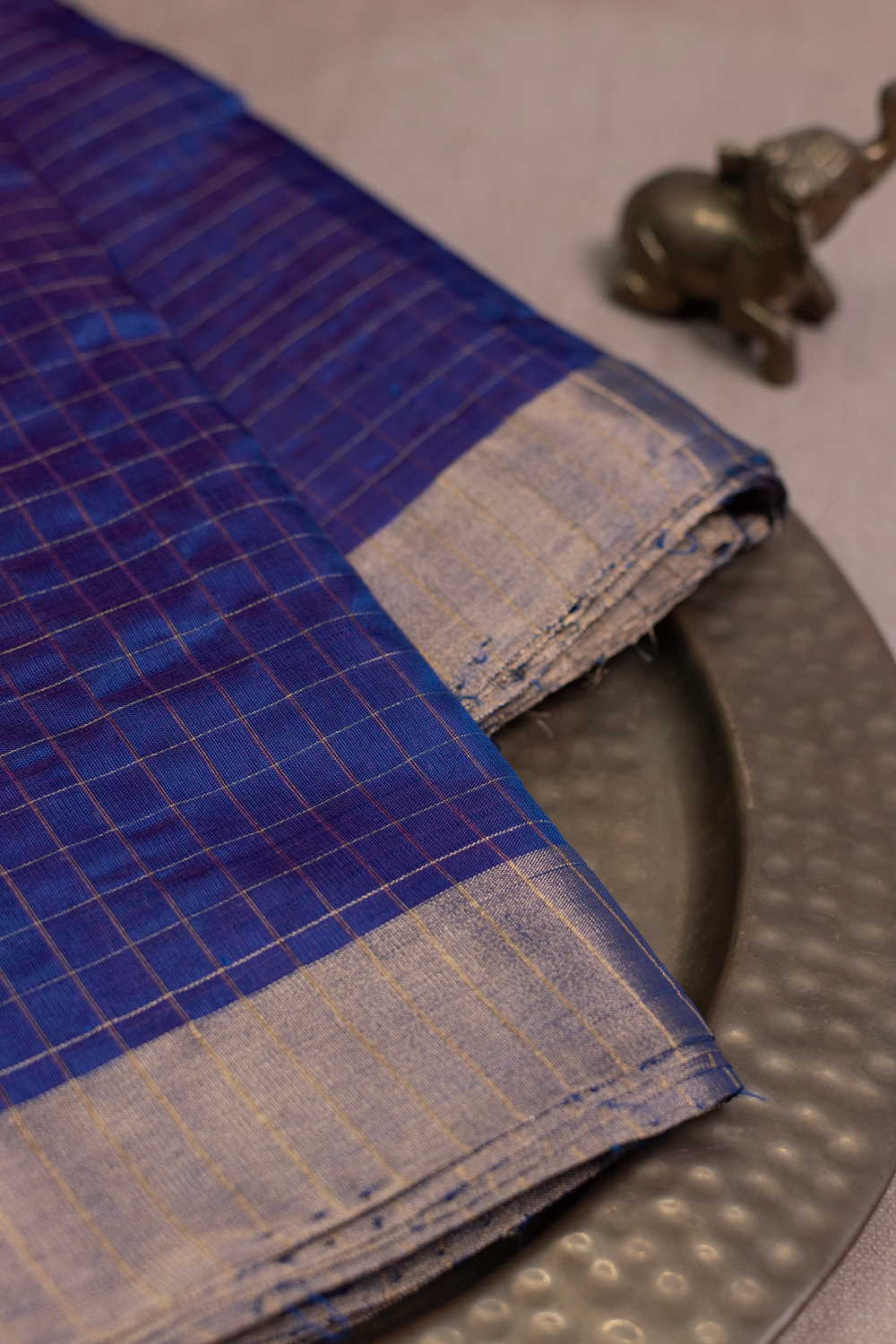 Chanderi Silk Cotton Fabric - Matkatus