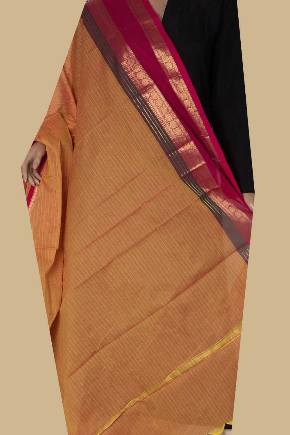 Kanchi Cotton Dupatta - Matkatus