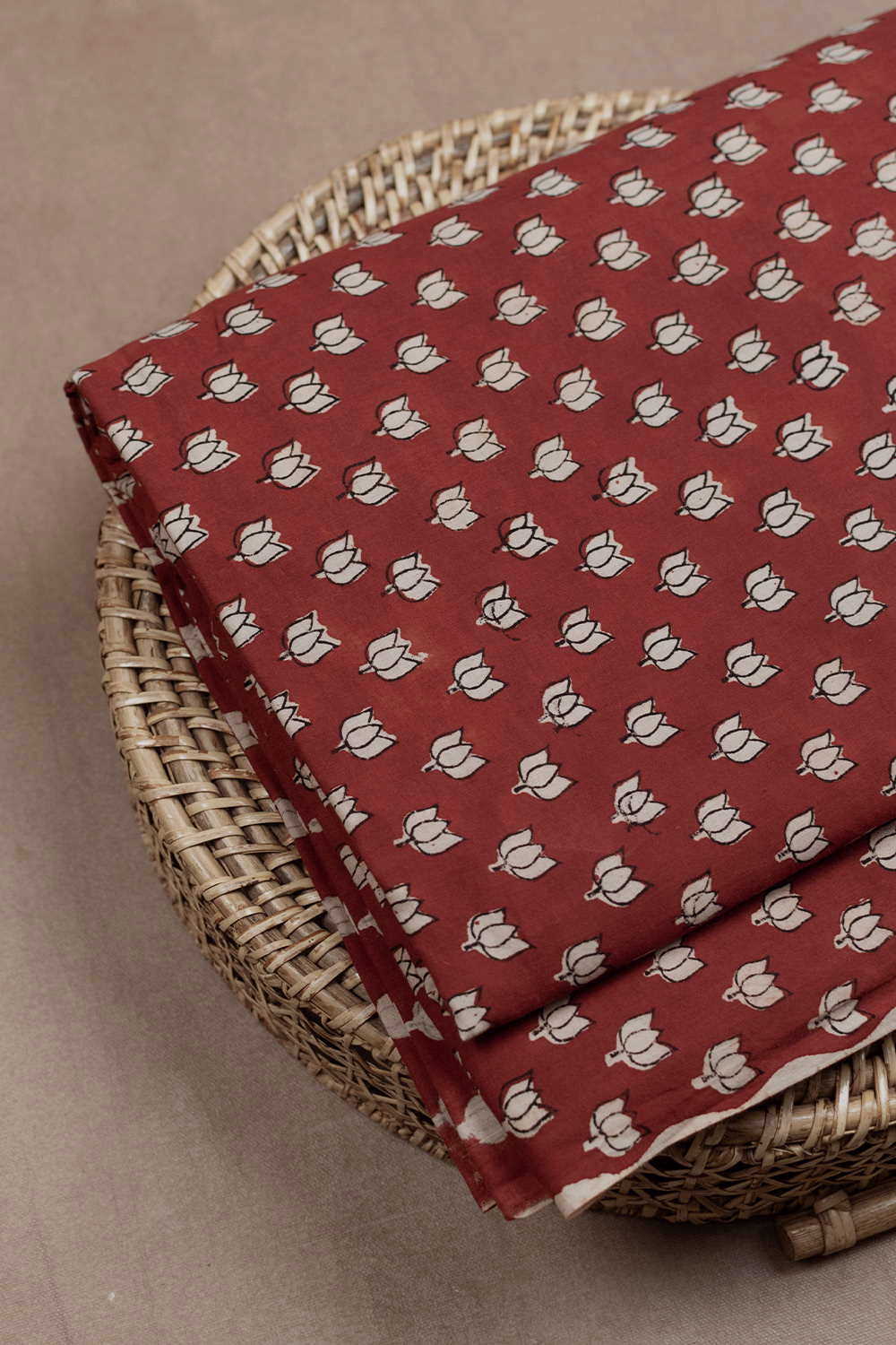 Block Printed Fabric-Matkatus 