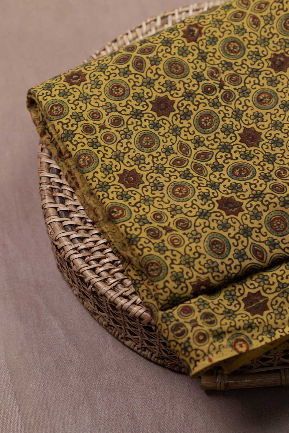 Ajrak Mul Cotton Fabric - Matkatus 