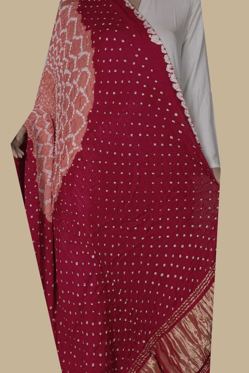 Bandhani Dupatta - Matkatus
