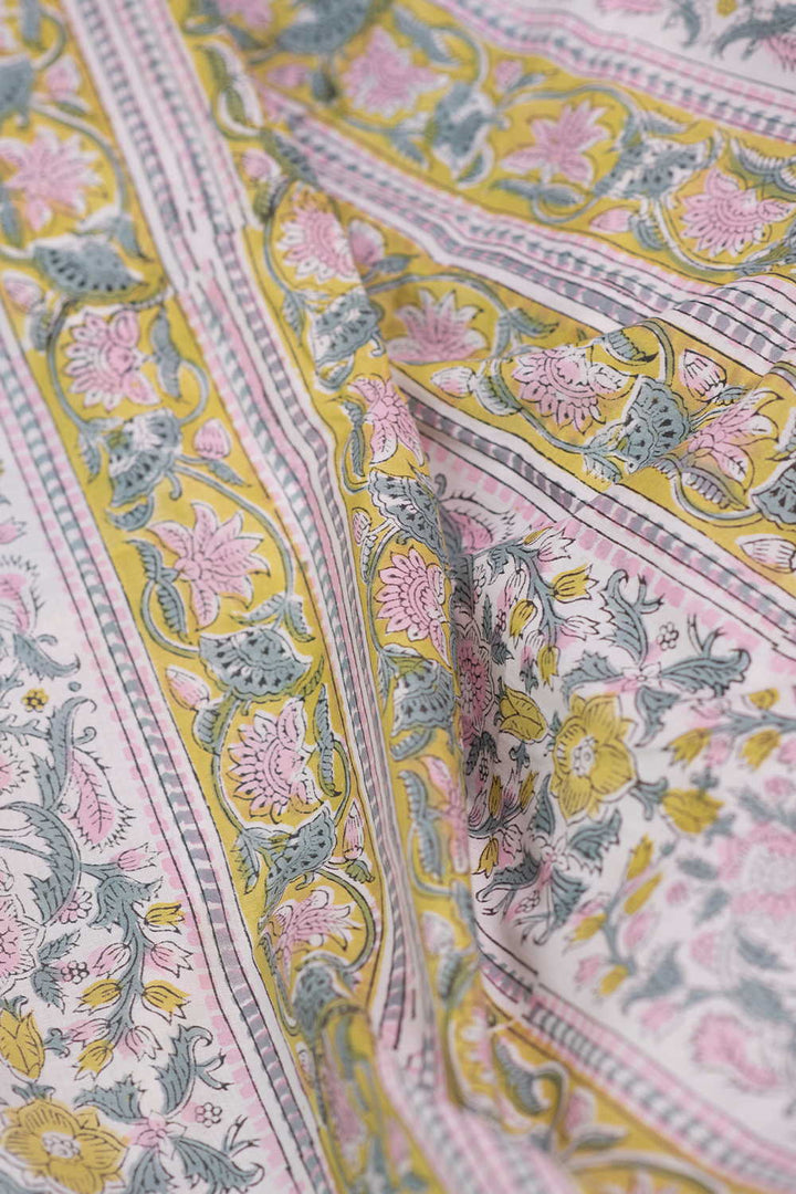 Block Printed Fabric-Matkatus 